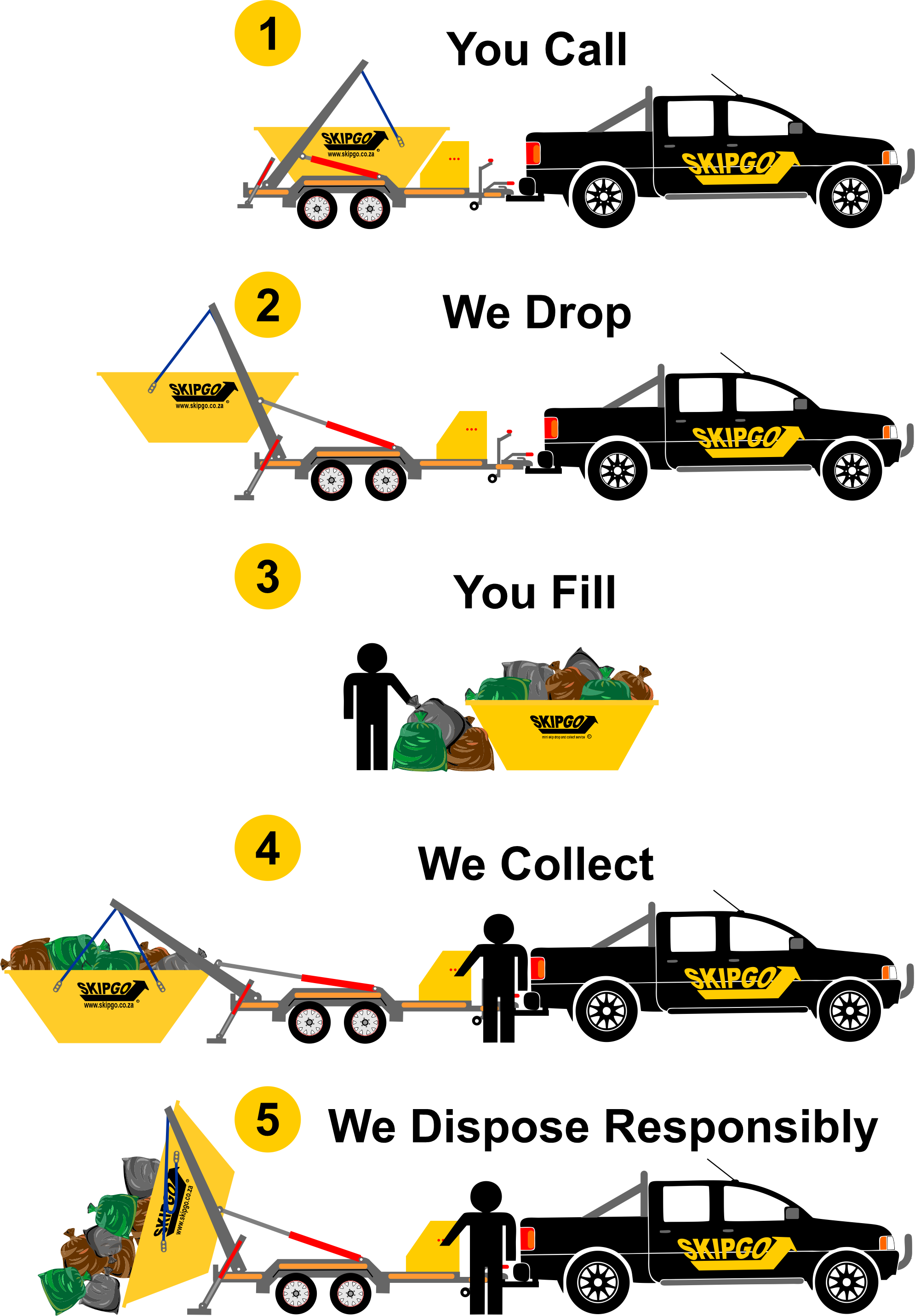 6 Flyer Bakkies only bakkie no writing